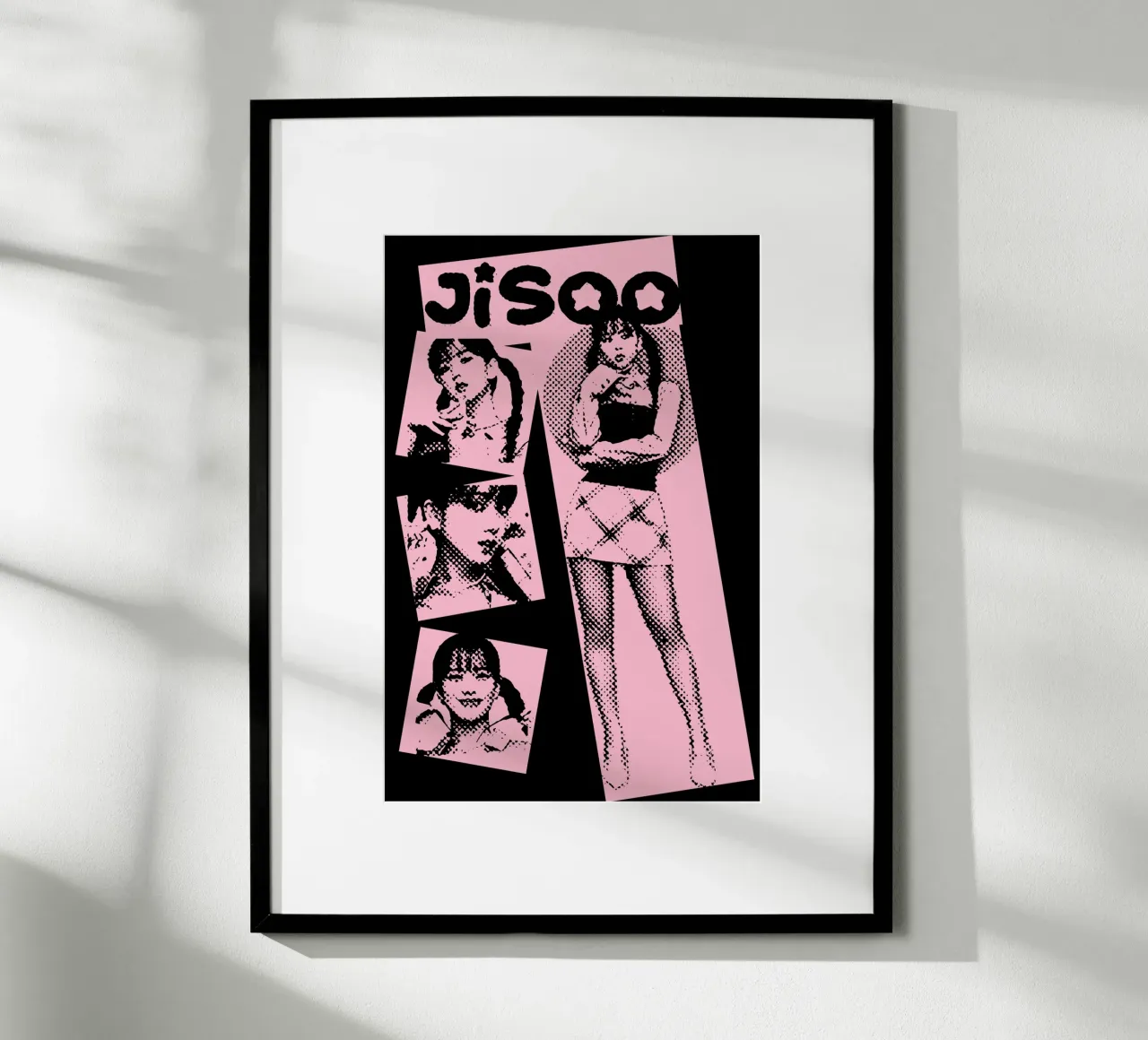Jisso Halftone K-pop poster da igoshdesigns