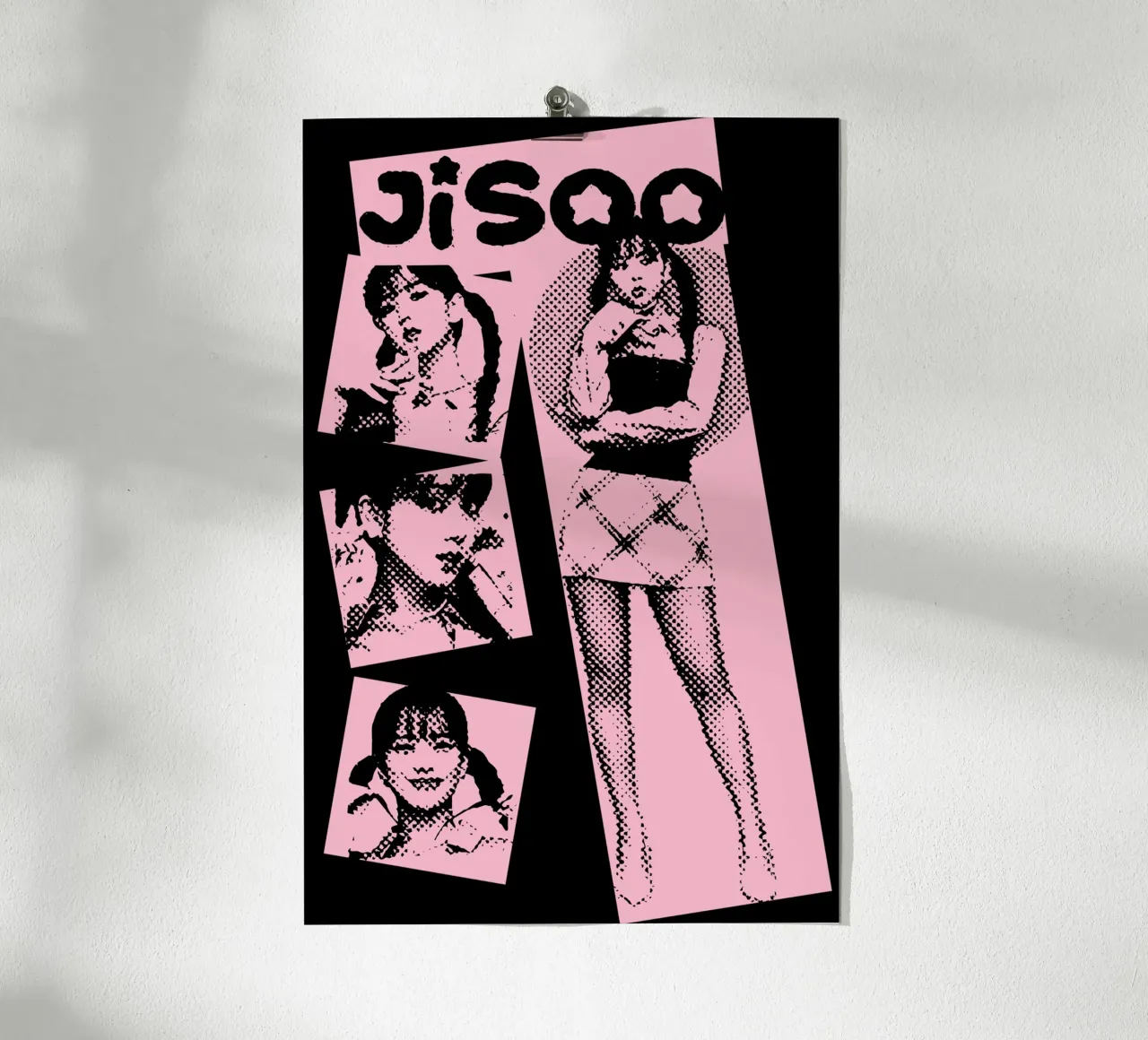 Jisso Halftone K-pop poster da igoshdesigns