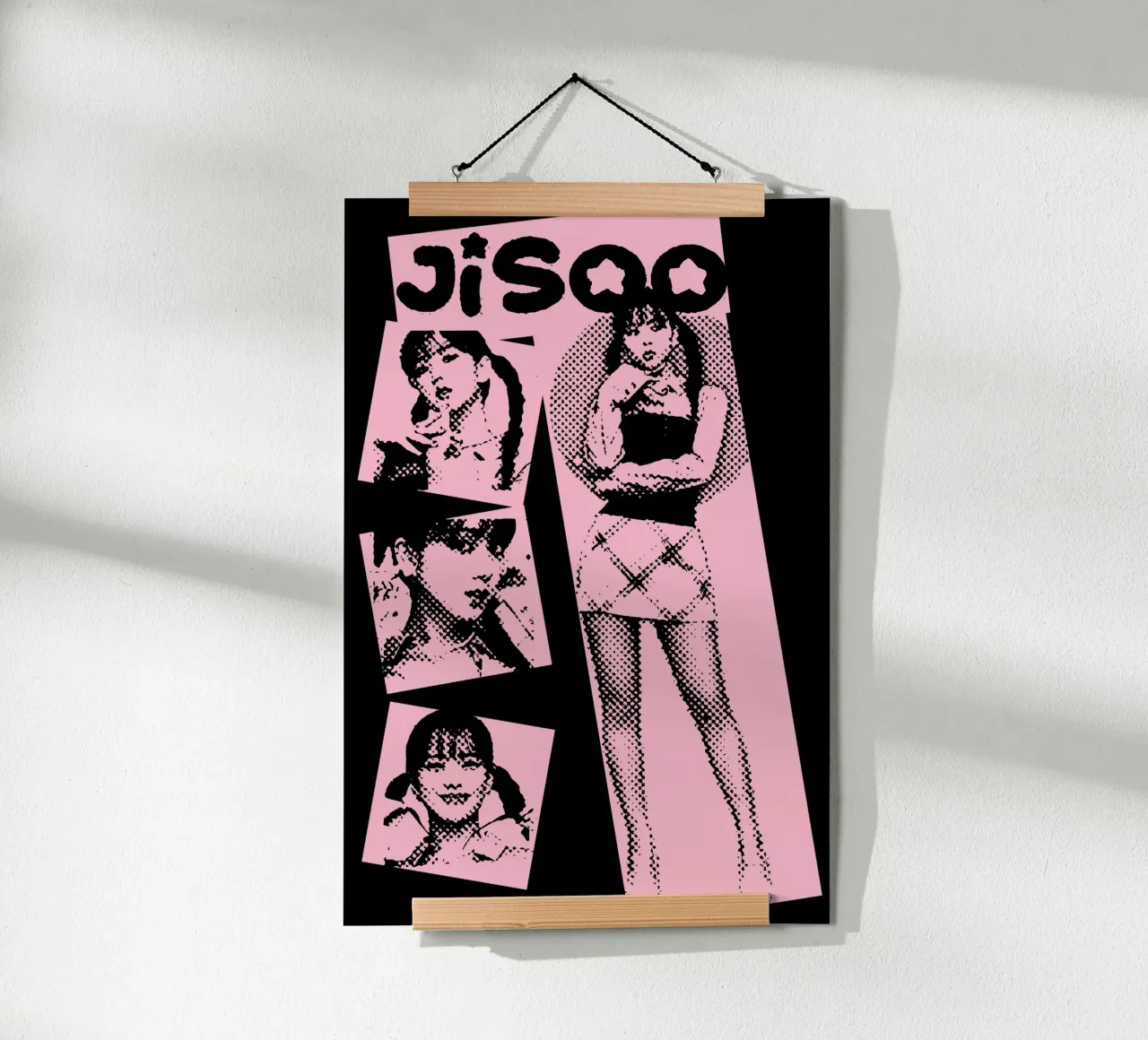 Jisso Halftone K-pop poster da igoshdesigns