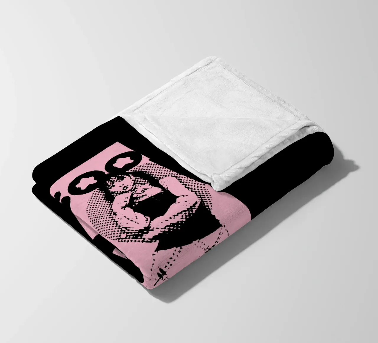 Jisso Halftone K-pop coperta in pile da igoshdesigns