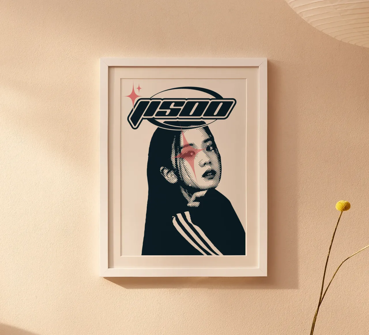 Jisso Y2k Ballo Blackpink poster con telaio in alluminio da igoshdesigns