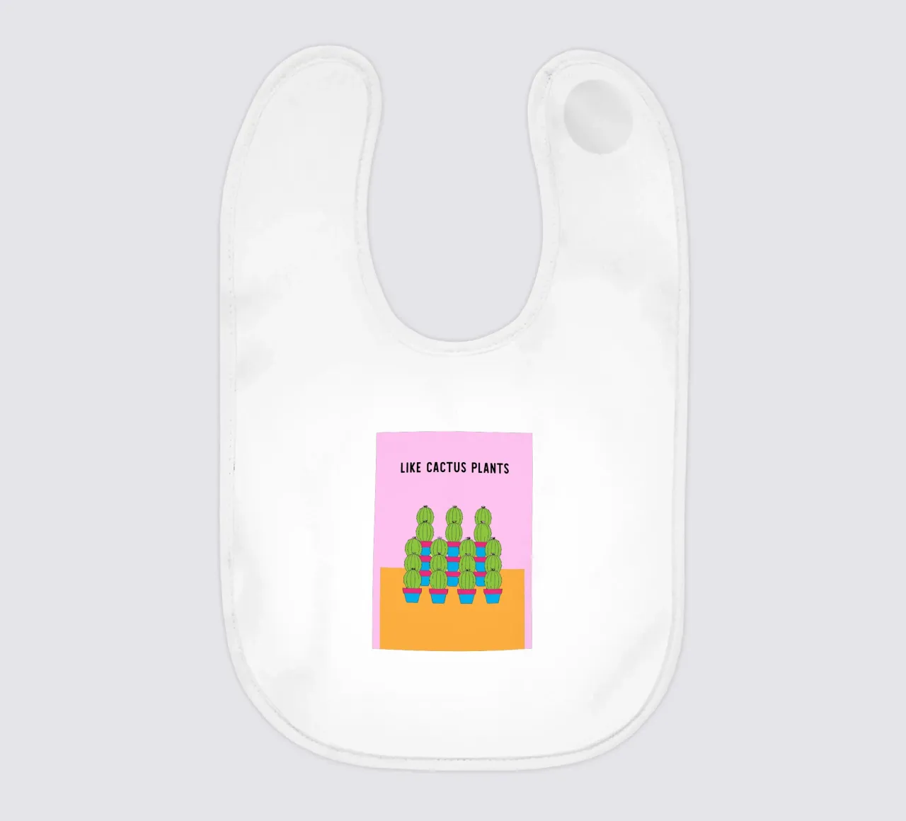 Mi piace il cactus bavaglino da OUR SHOP