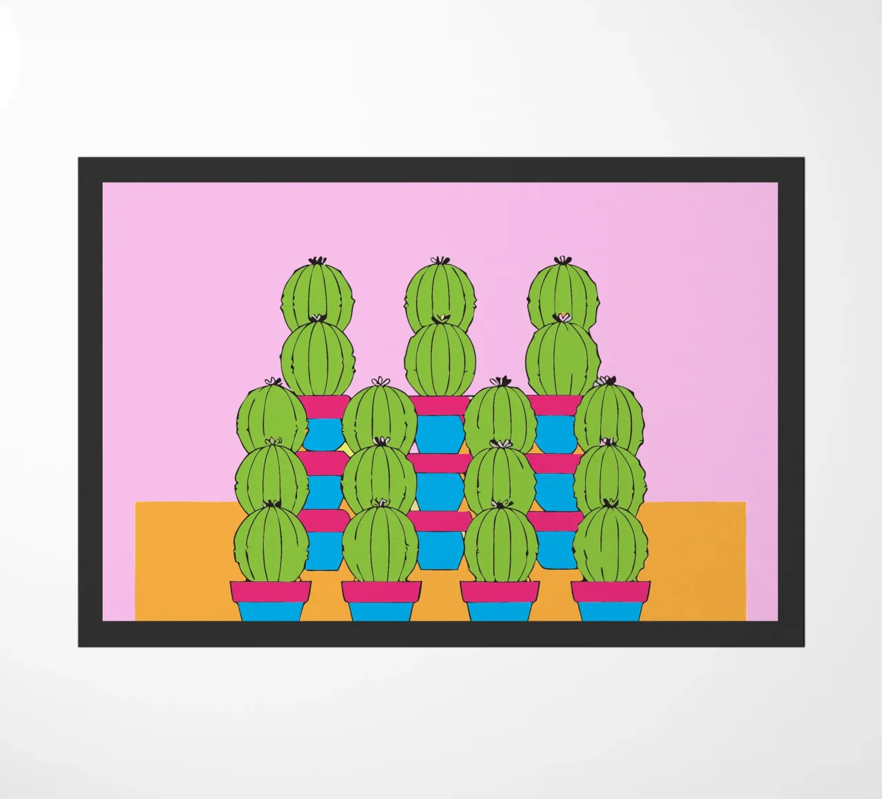 Mi piace il cactus zerbino da OUR SHOP