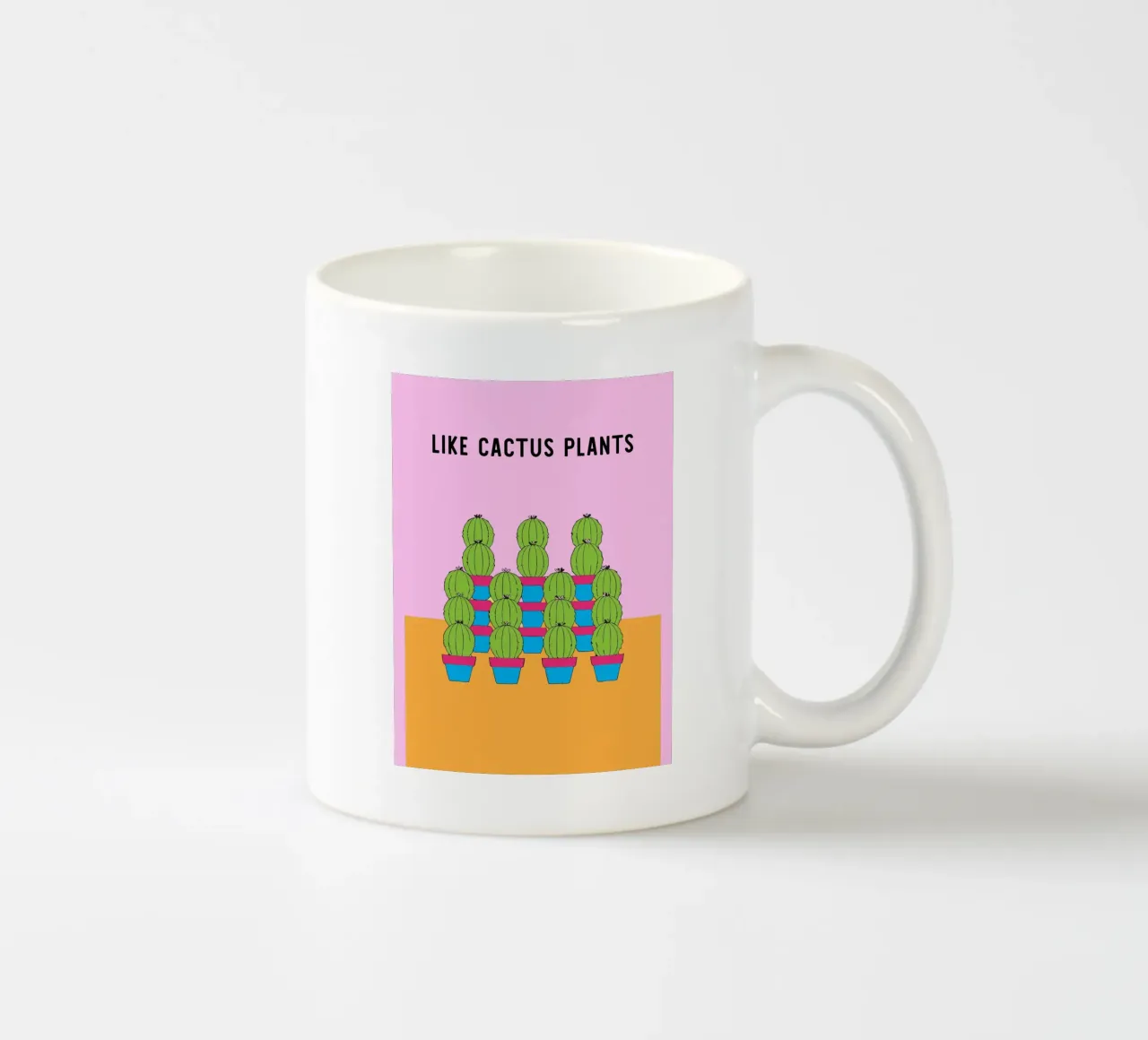 Mi piace il cactus tazza in ceramica da OUR SHOP