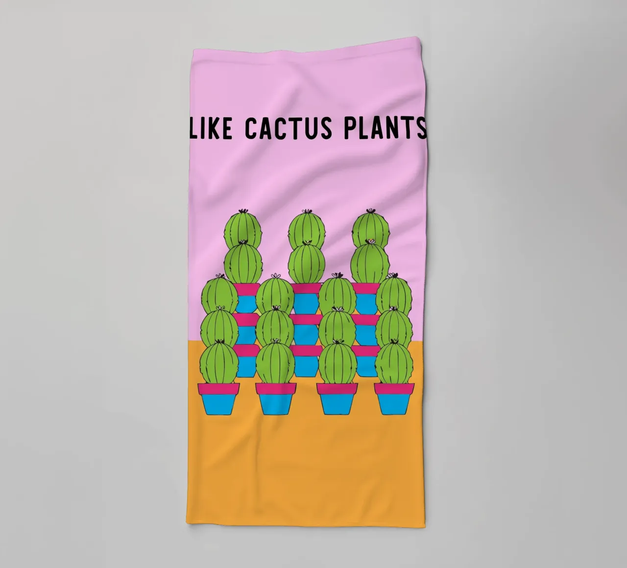 Mi piace il cactus asciugamano da bagno da OUR SHOP
