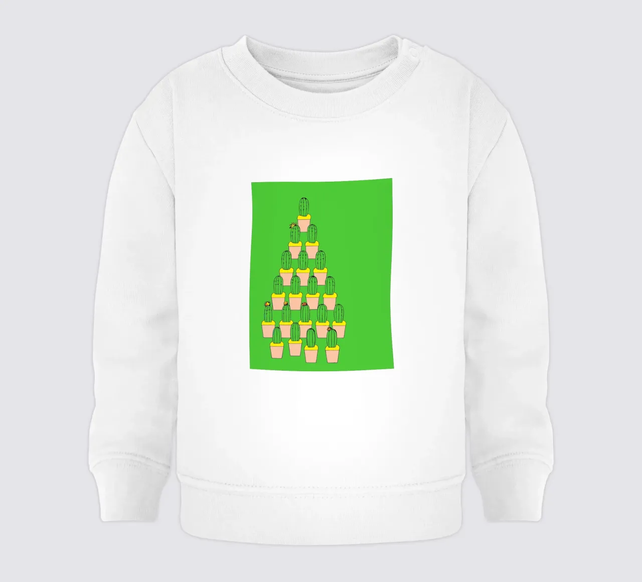 Colección de jarrones Cactus sudadera de bebé de OUR SHOP