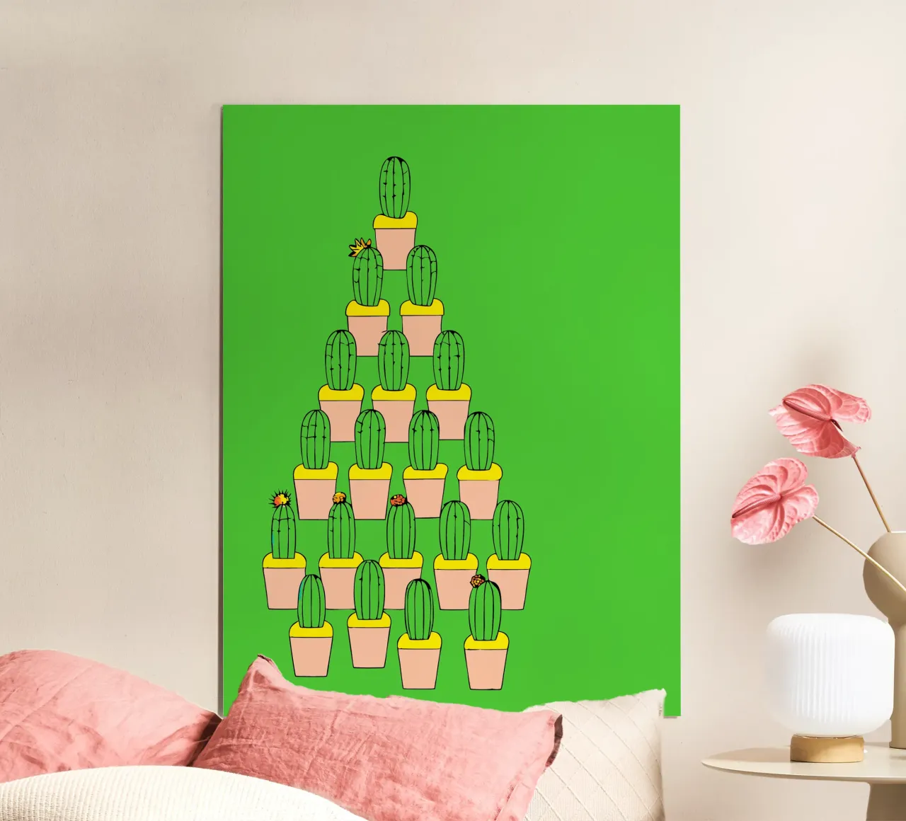 Collezione di vasi Cactus poster da OUR SHOP