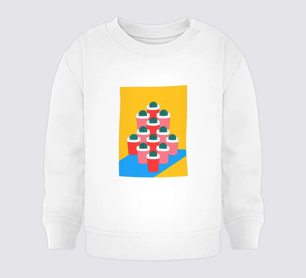 Composizione di vasi di cactus felpa neonato da OUR SHOP