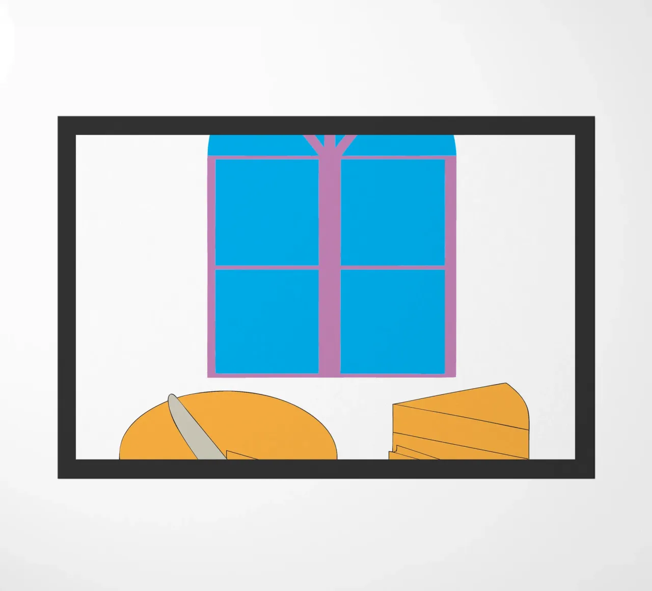 Cake deurmat van OUR SHOP