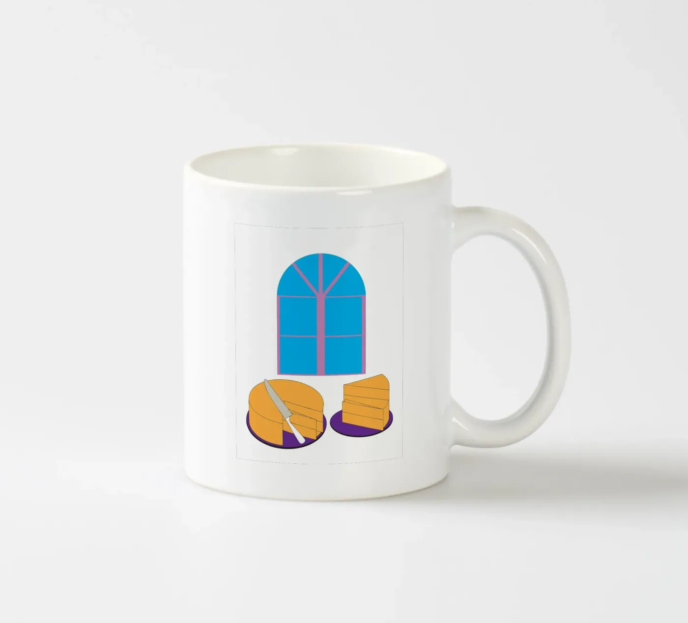 Sponge Cake ceramic mug by OUR SHOP