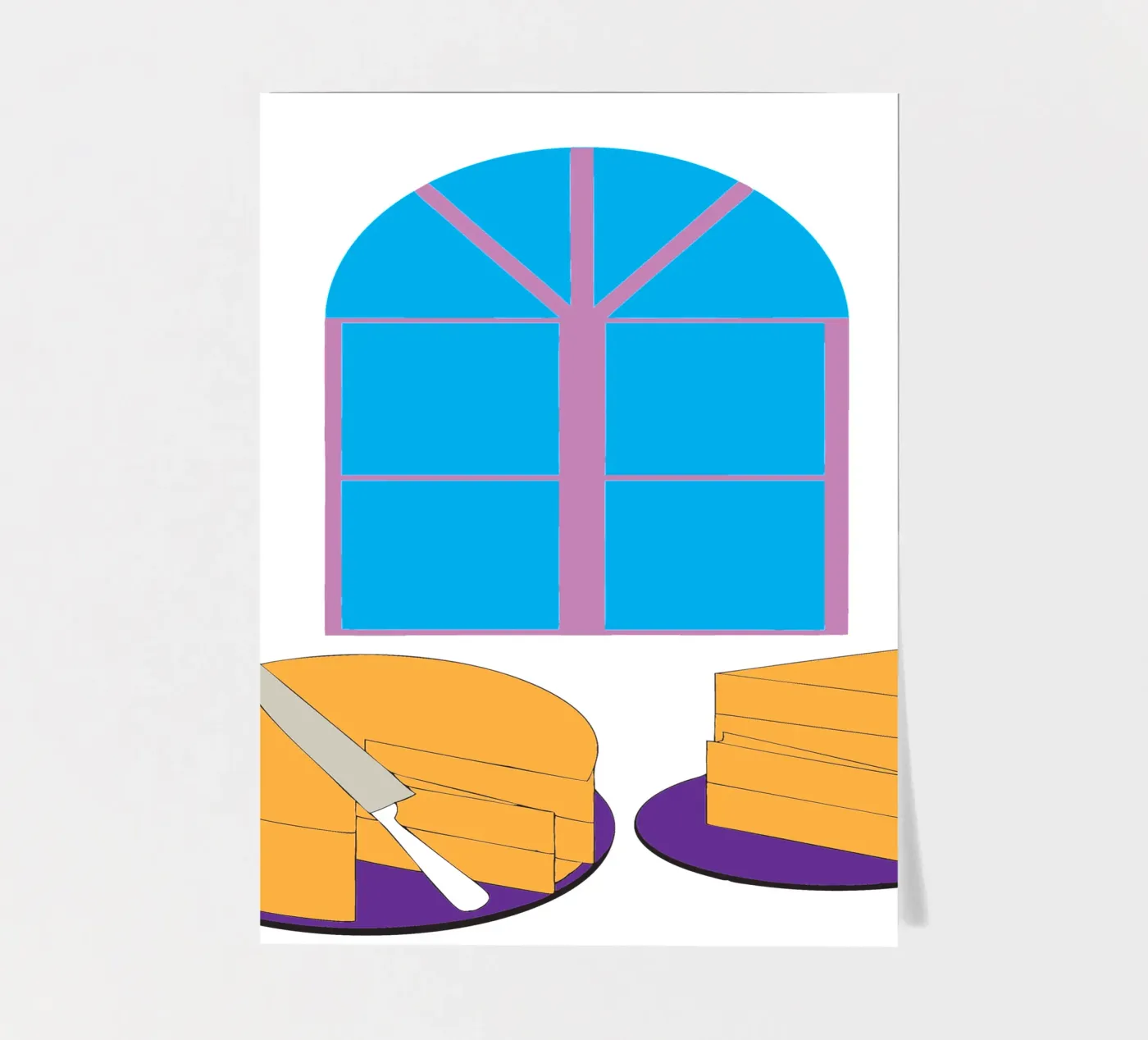 Sponge Cake sticker sheet by OUR SHOP