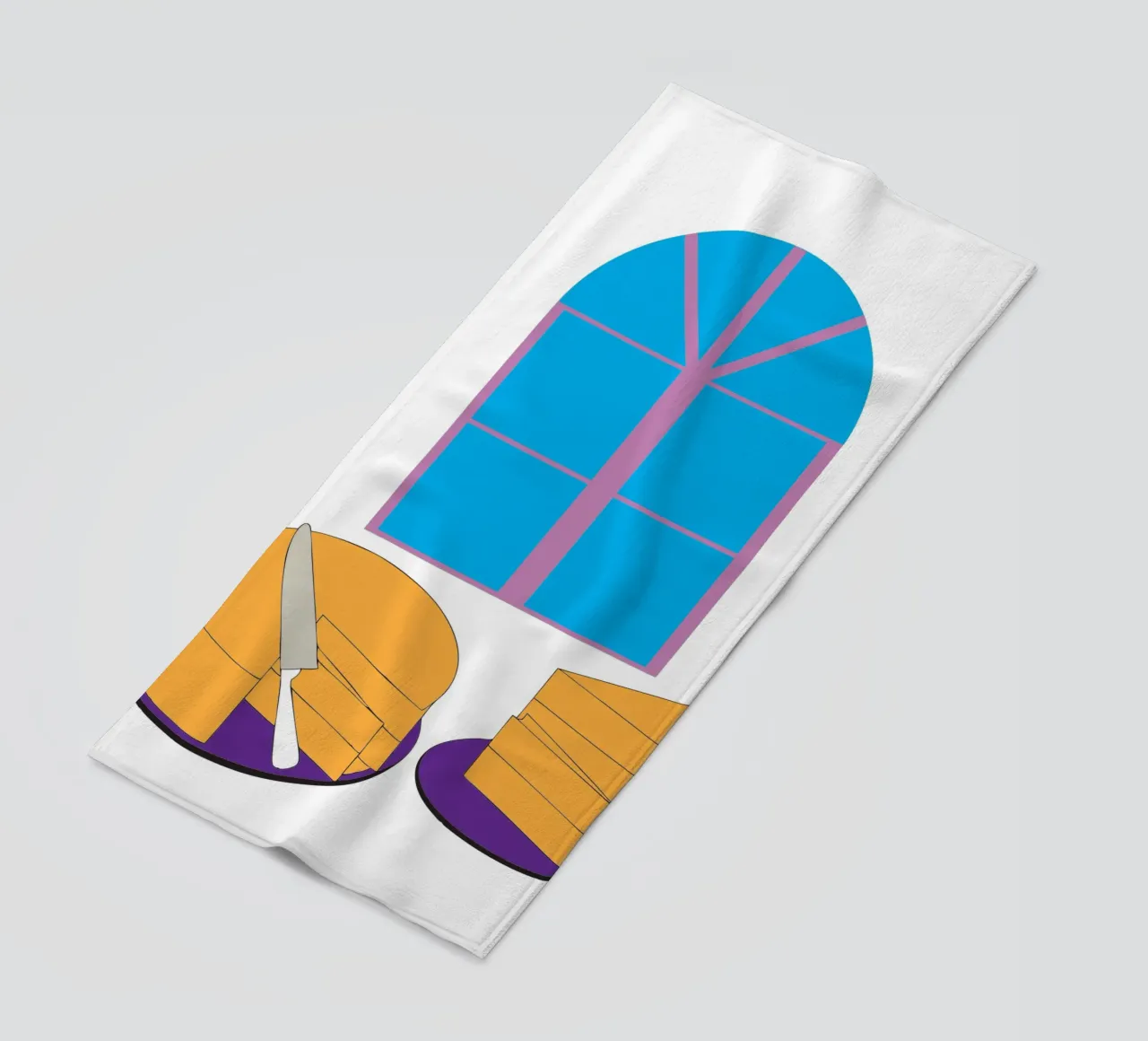 Pan di Spagna telo mare da OUR SHOP