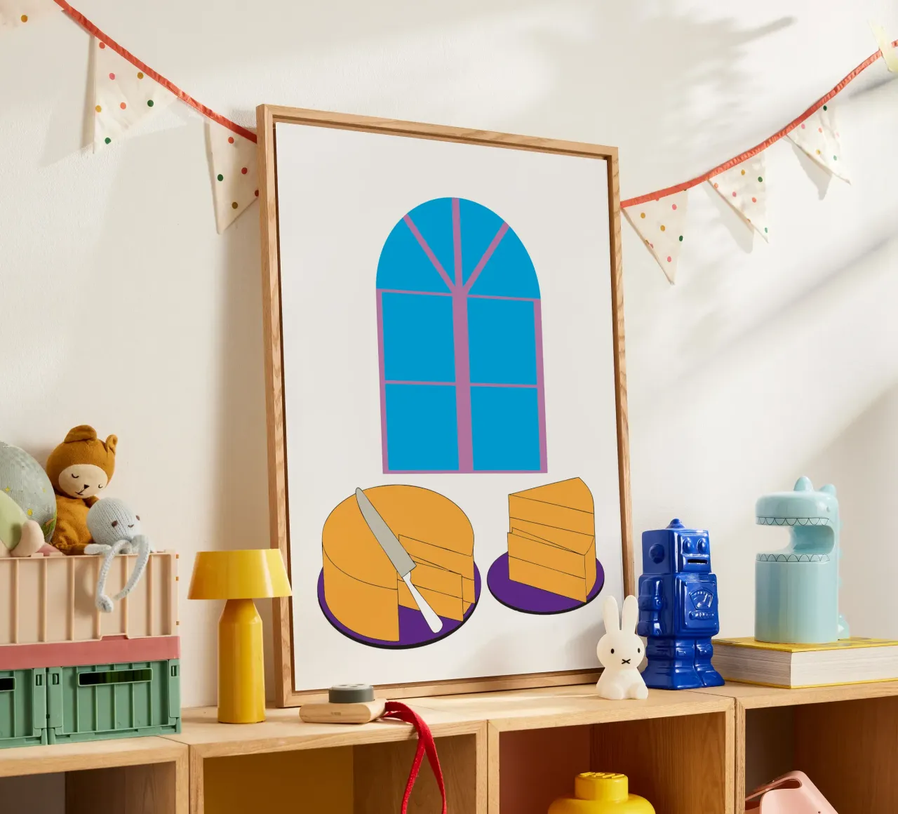 Cake acryl van OUR SHOP