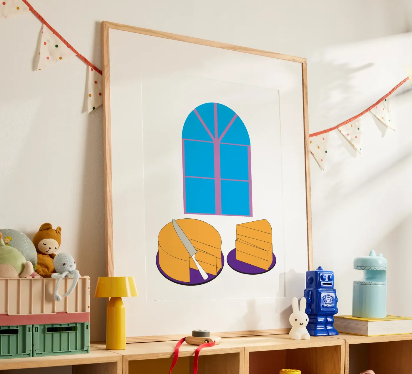 Sponge Cake Poster von OUR SHOP