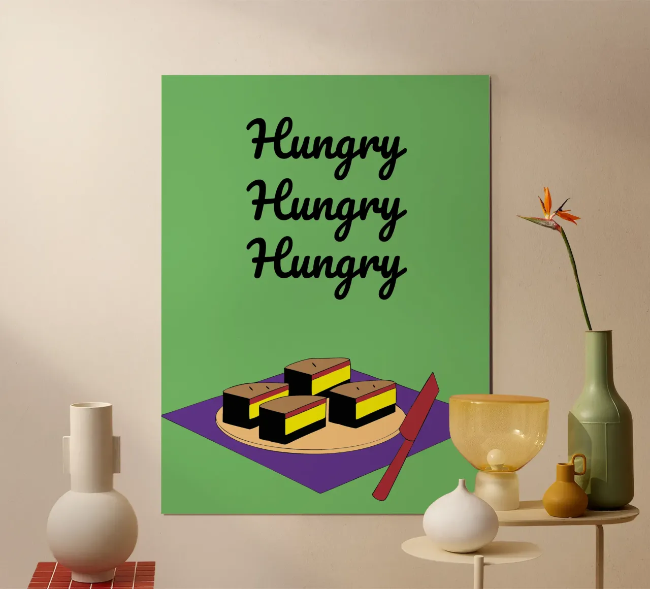 Fame di torta poster da OUR SHOP