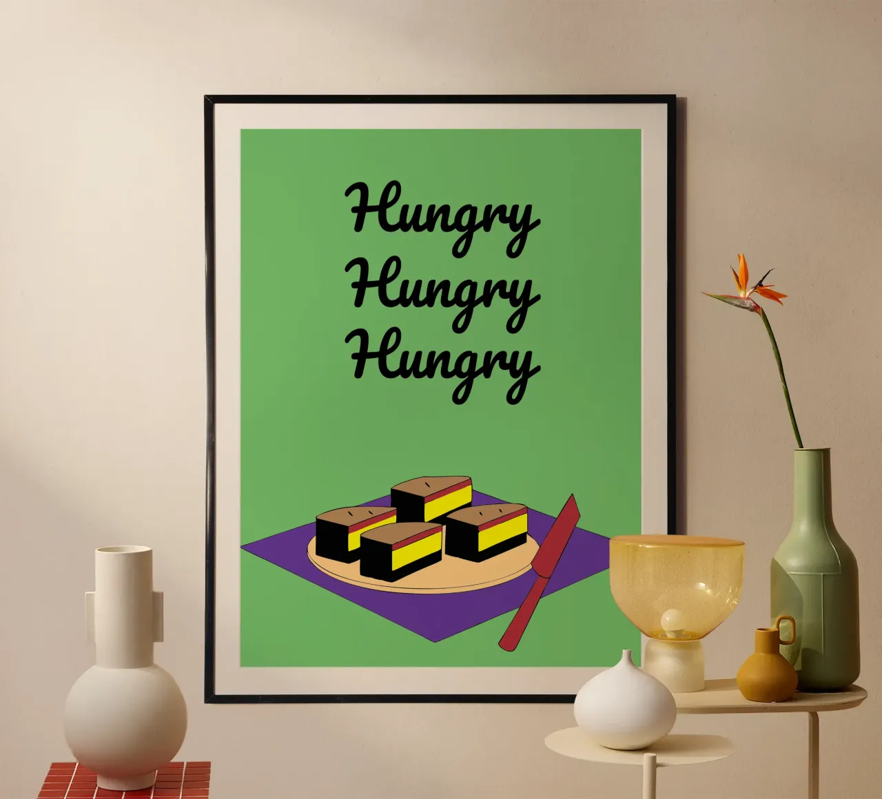 Fame di torta poster da OUR SHOP