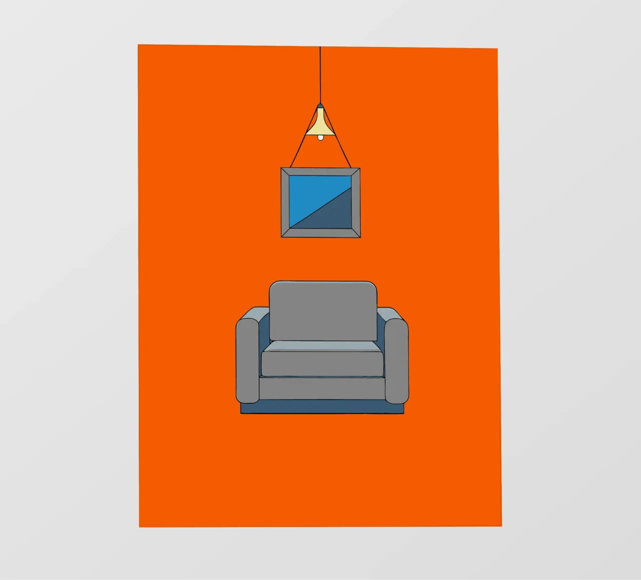 Sedie e lampade telo in pvc da OUR SHOP