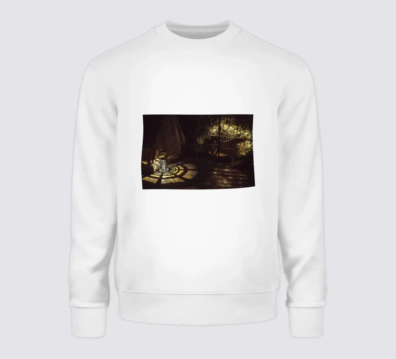Nachtlicht schaduwen - fine art print sweatshirt van jay