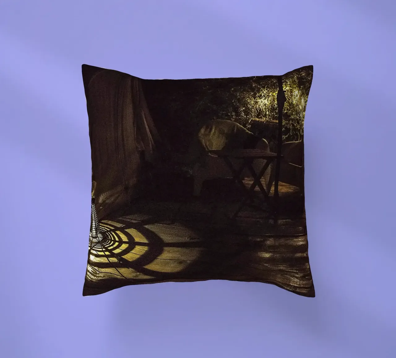 Nachtlicht schaduwen - fine art print kussen van jay