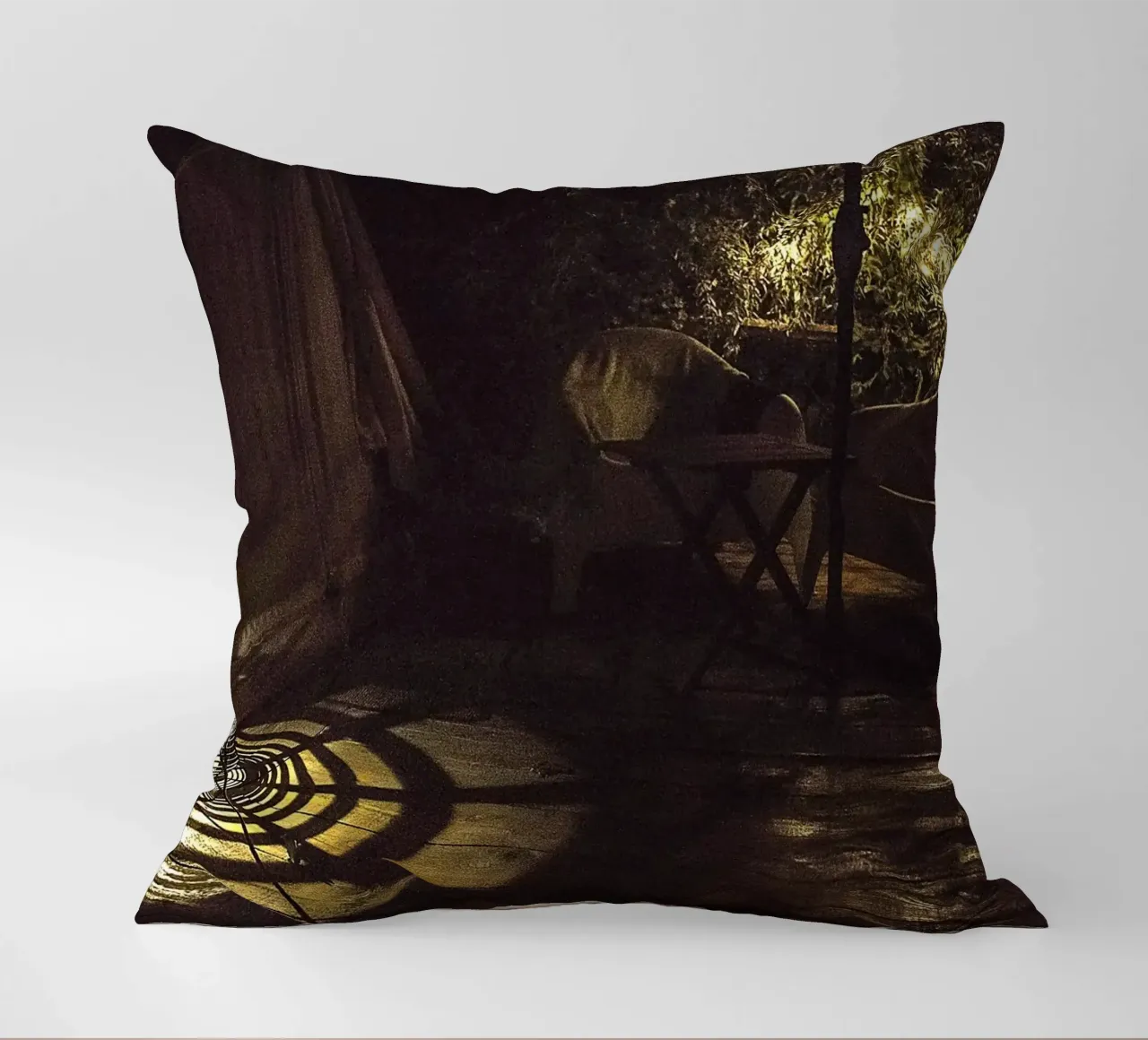 Nachtlicht schaduwen - fine art print kussen van jay