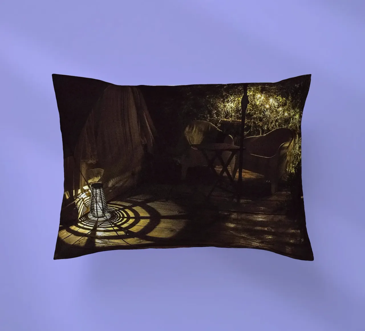 Nachtlicht schaduwen - fine art print kussen van jay