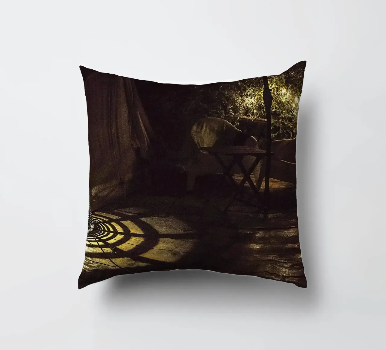 Nachtlicht schaduwen - fine art print kussen van jay