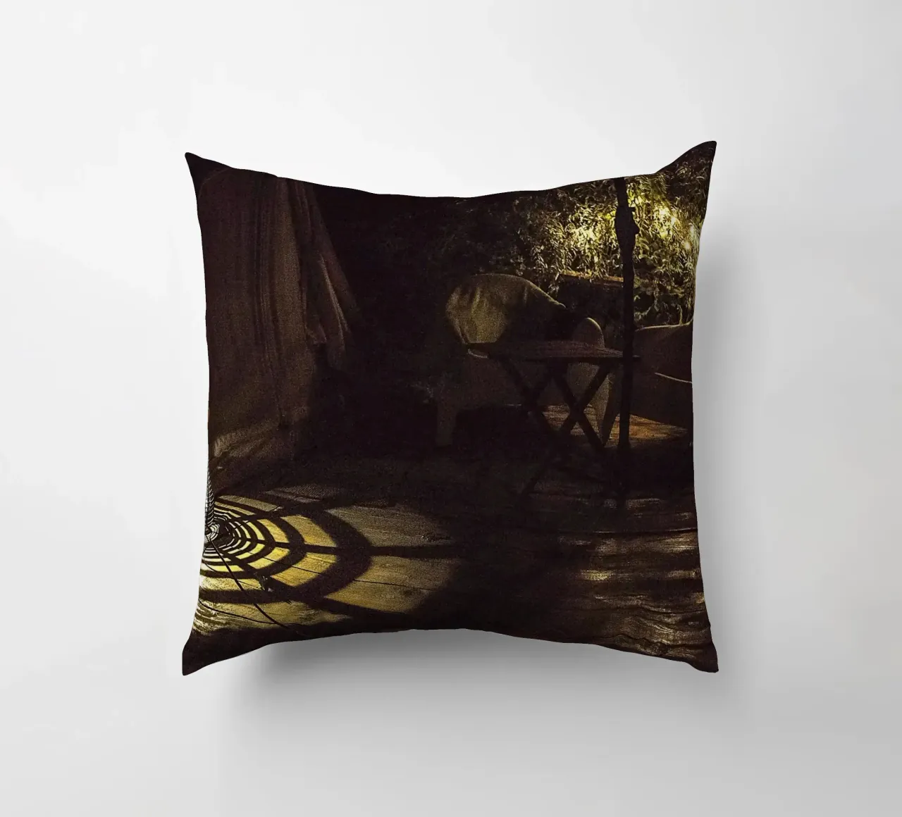 Nachtlicht schaduwen - fine art print kussen van jay