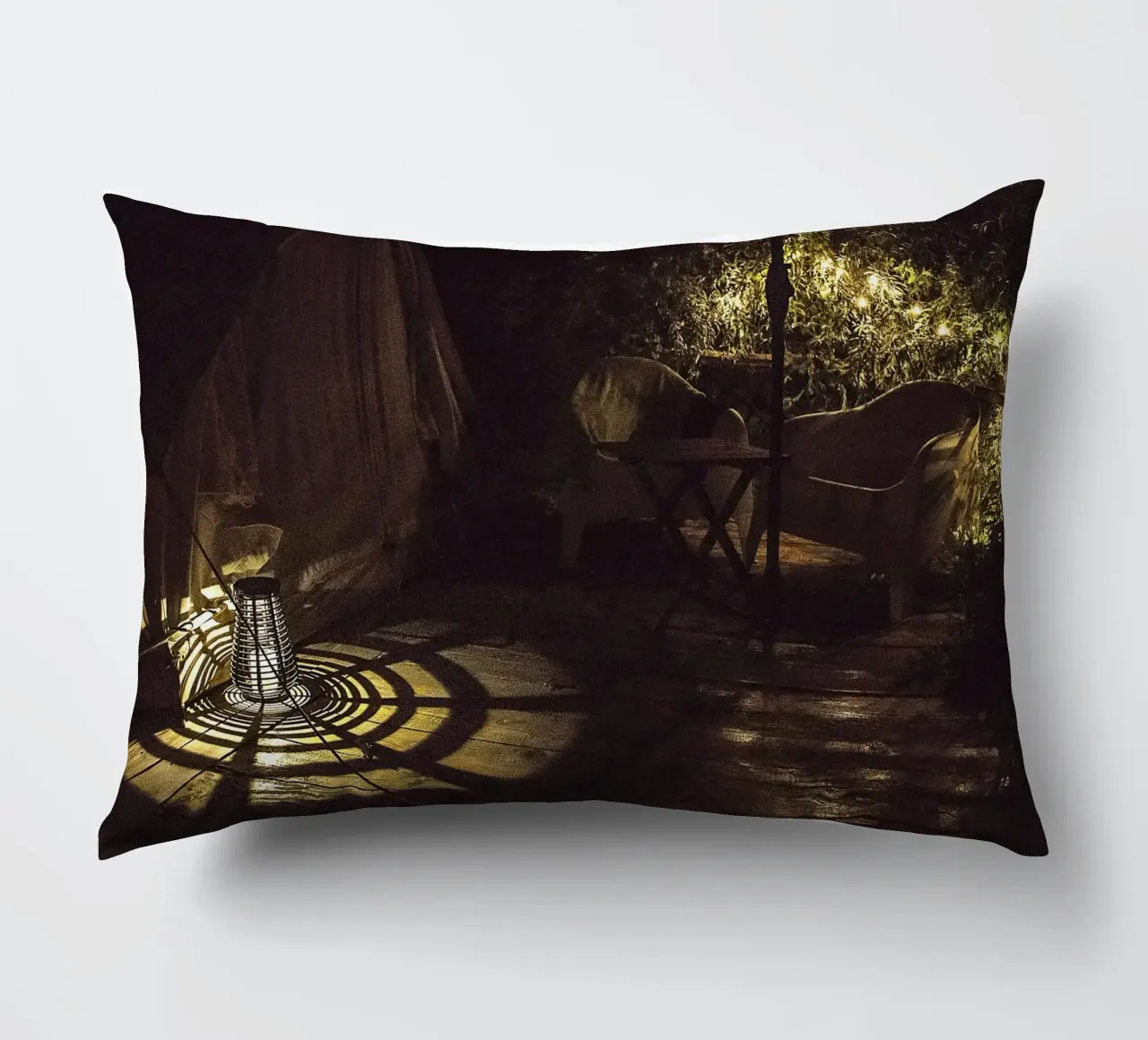 Nachtlicht schaduwen - fine art print kussen van jay
