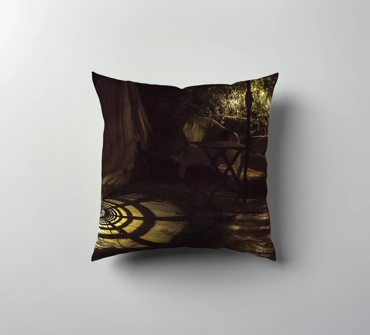 Nachtlicht schaduwen - fine art print kussen van jay