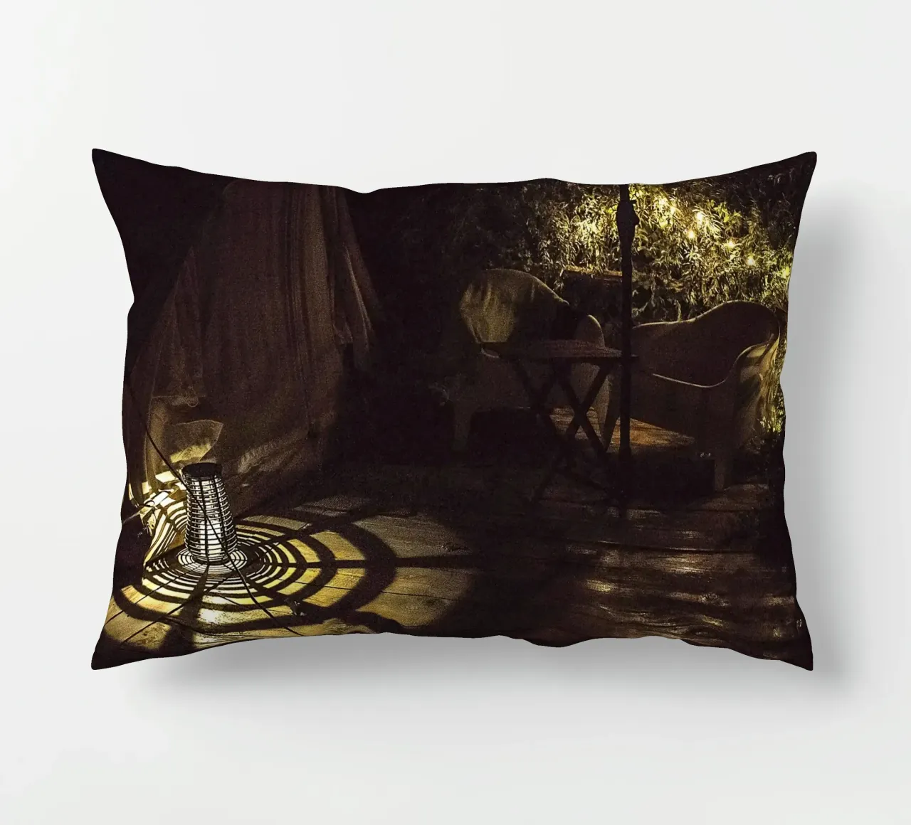 Nachtlicht schaduwen - fine art print kussen van jay