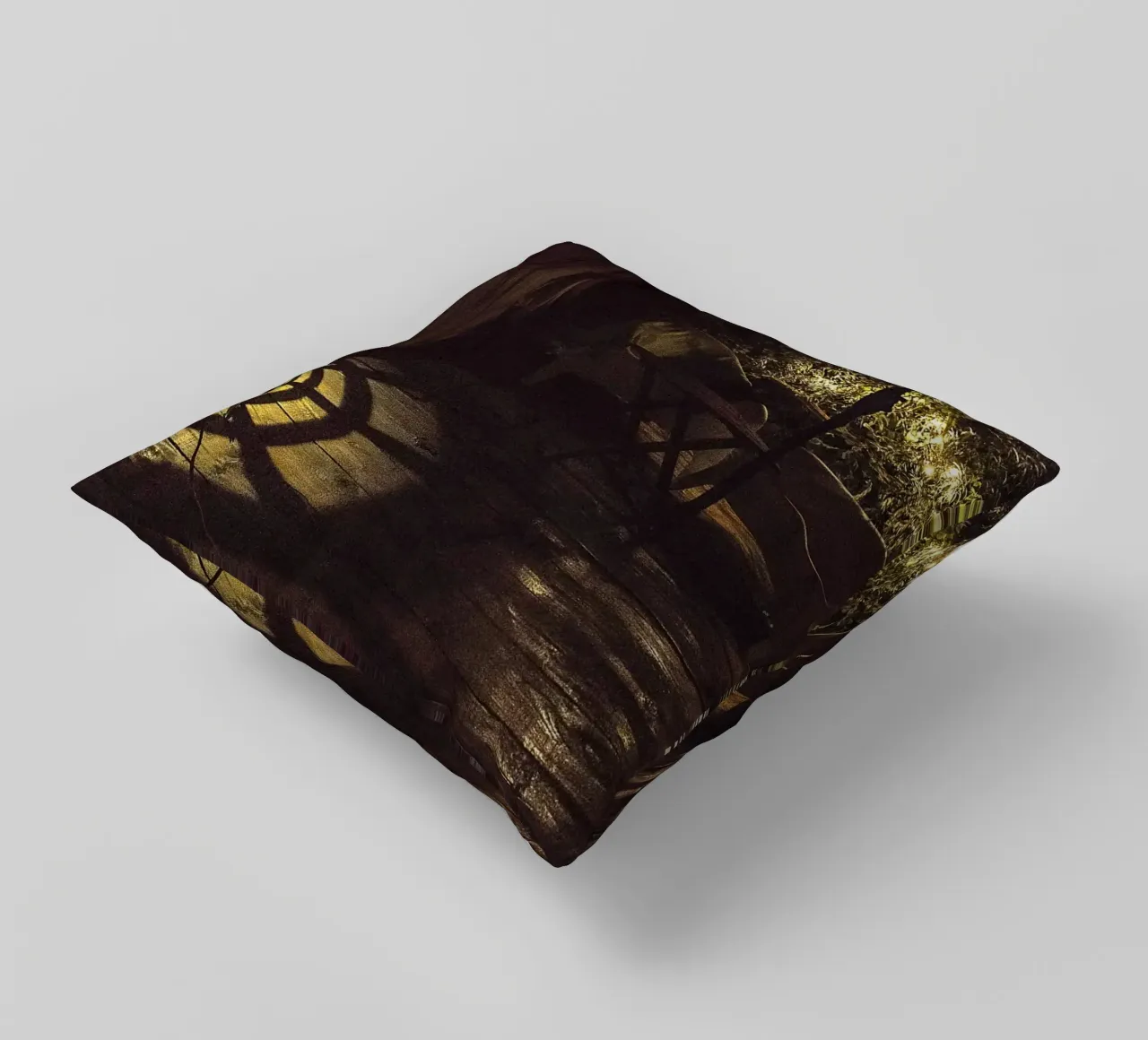 Nachtlicht schaduwen - fine art print kussen van jay