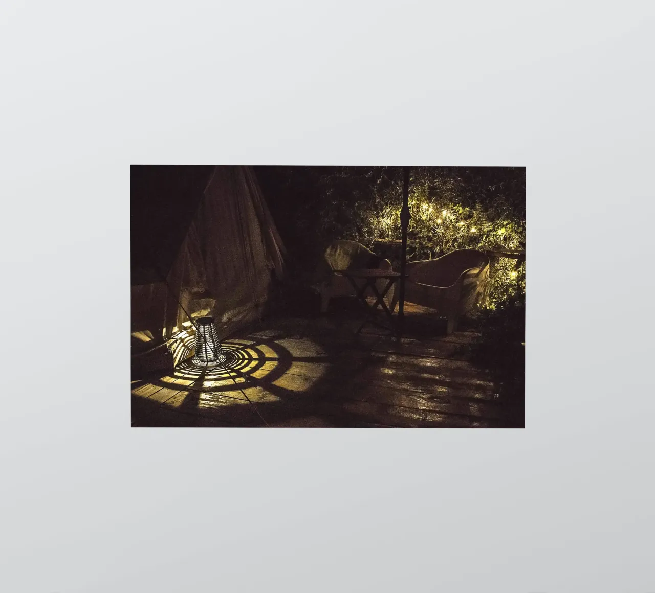 Nachtlicht schaduwen - fine art print sticker van jay