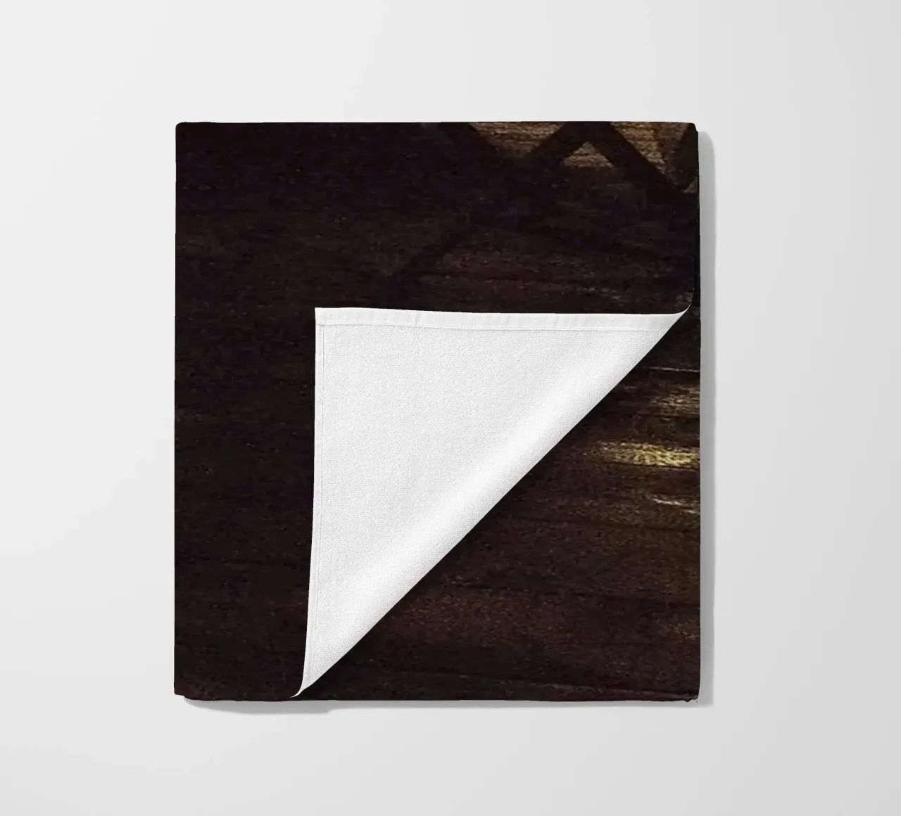 Nachtlicht schaduwen - fine art print strandhanddoek van jay