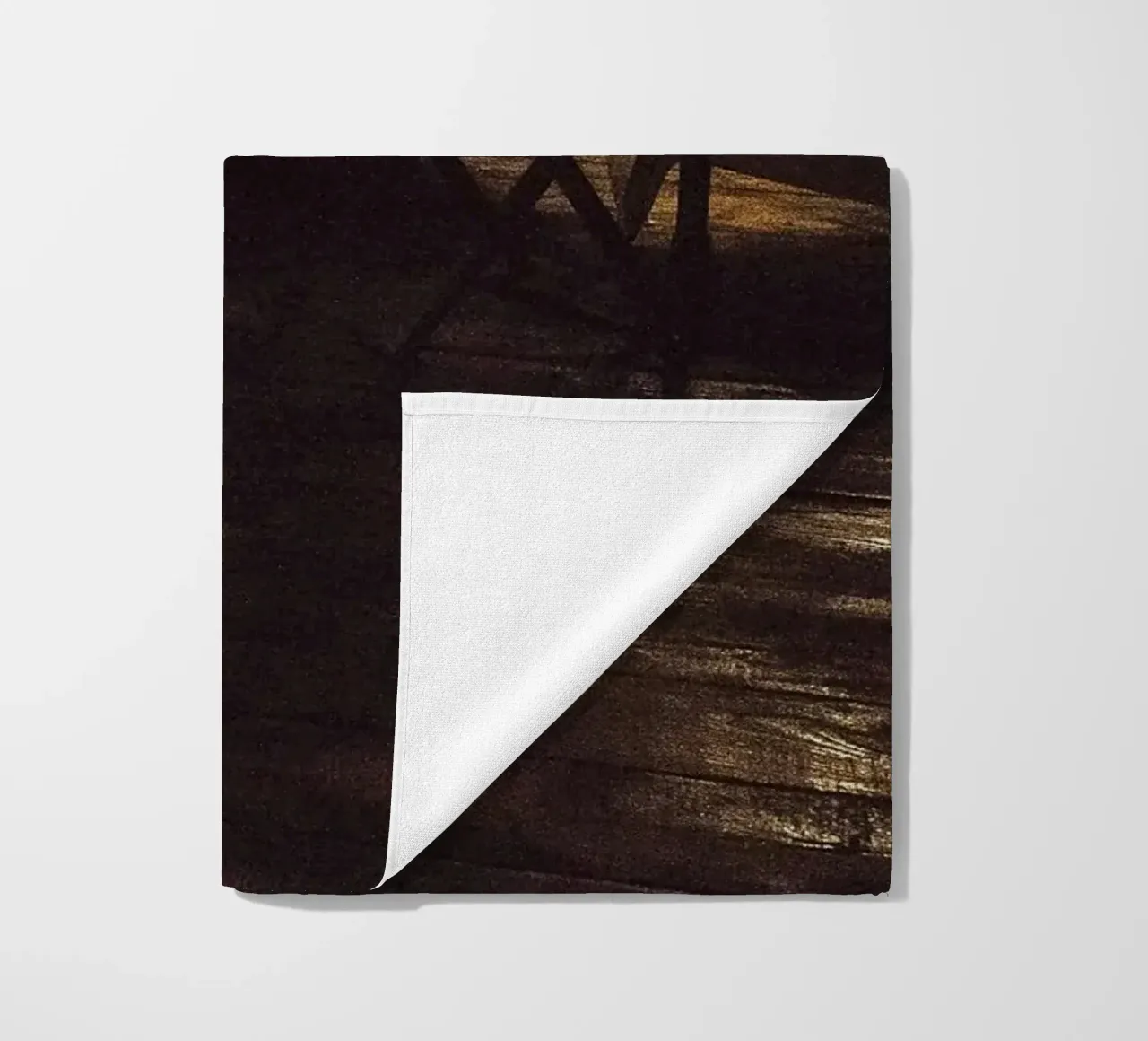 Nachtlicht schaduwen - fine art print strandhanddoek van jay