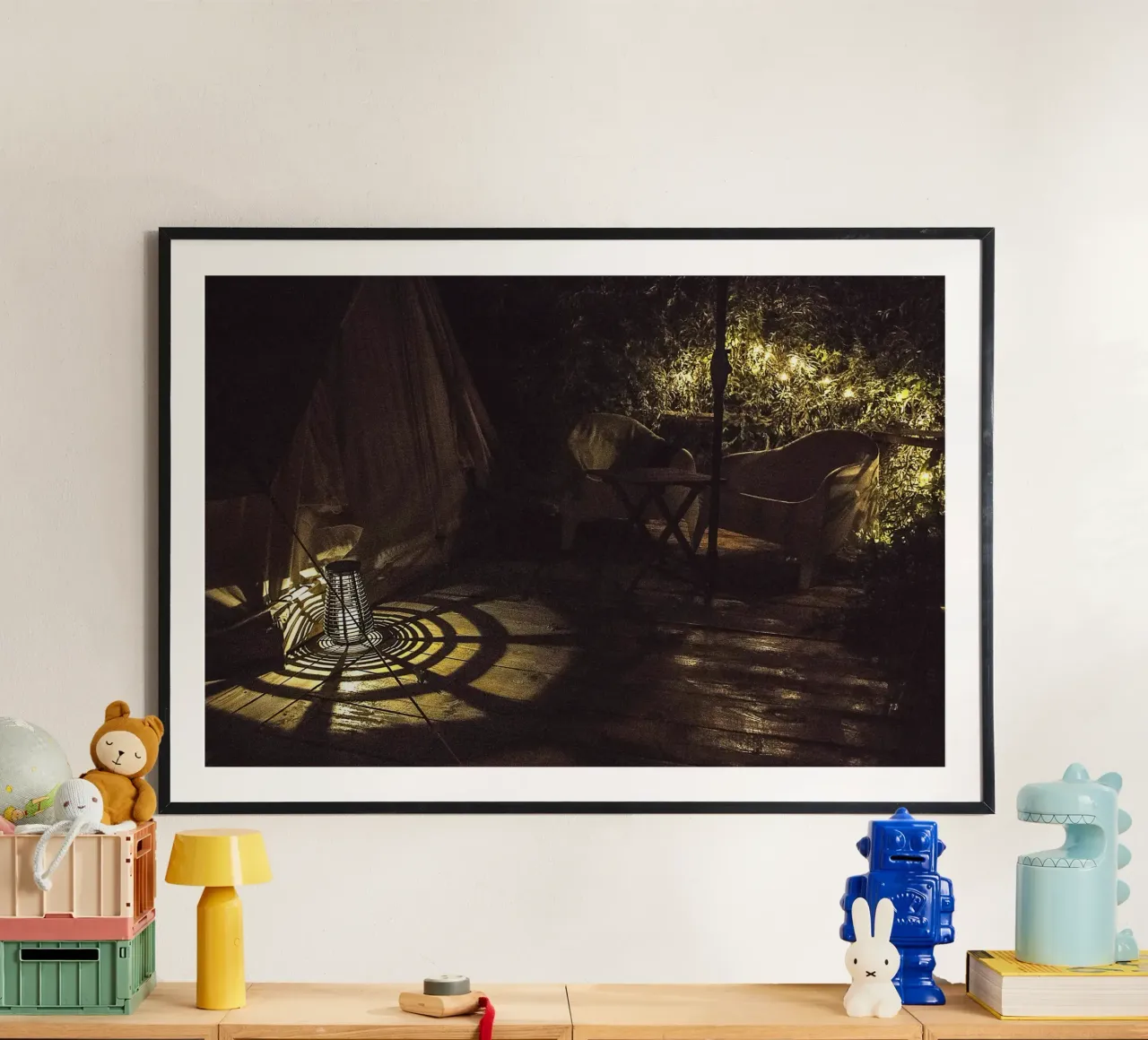 Nachtlicht schaduwen - fine art print hahnemühle van jay