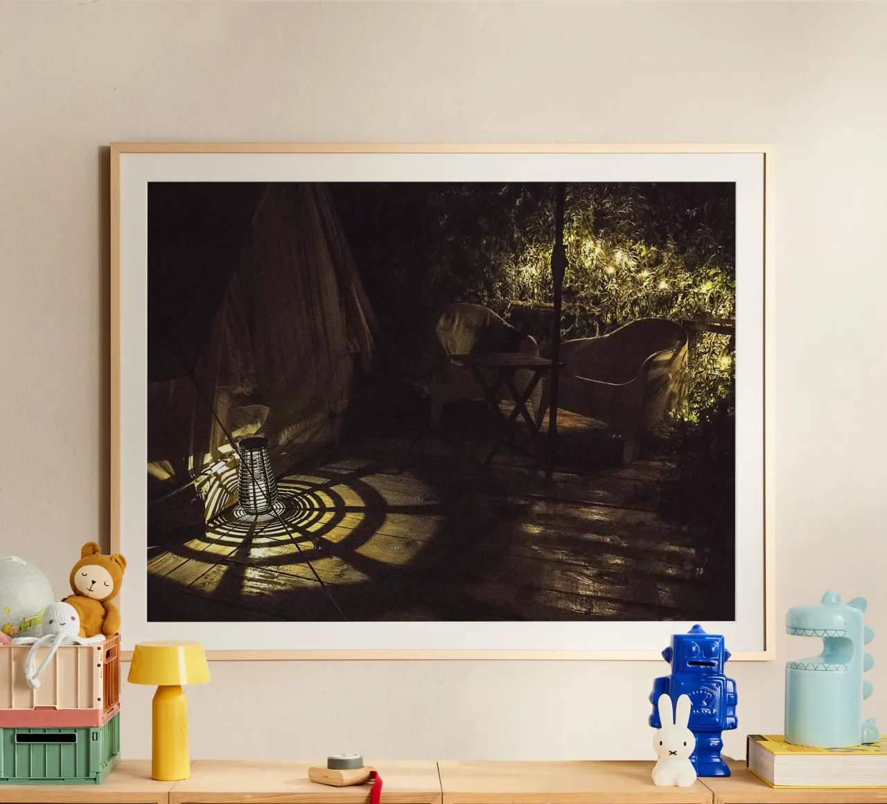 Nachtlicht schaduwen - fine art print hahnemühle van jay