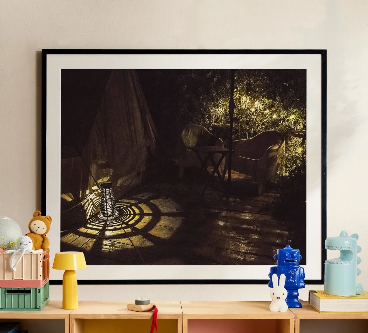 Nachtlicht schaduwen - fine art print hahnemühle van jay
