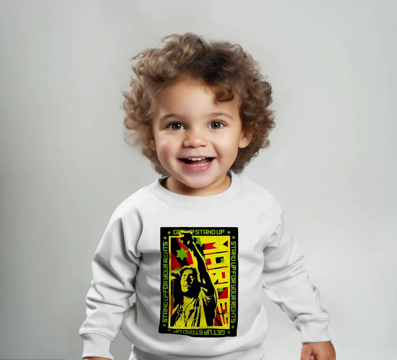Bob Markeyy Rock Steady felpa neonato da eliouxence