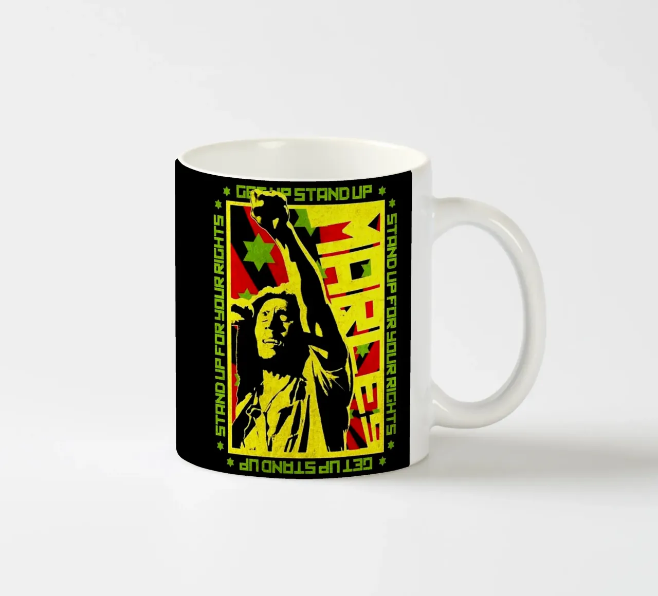 Bob Markeyy Rock Steady tazza in ceramica da eliouxence