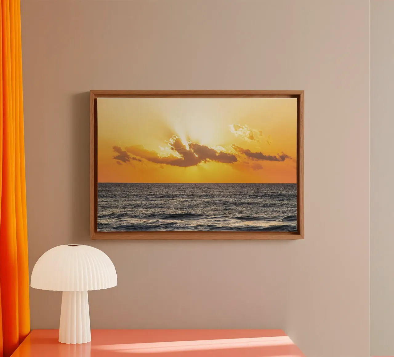 Radiance cachée - Impression d'art toile avec Caisse américaine de jay