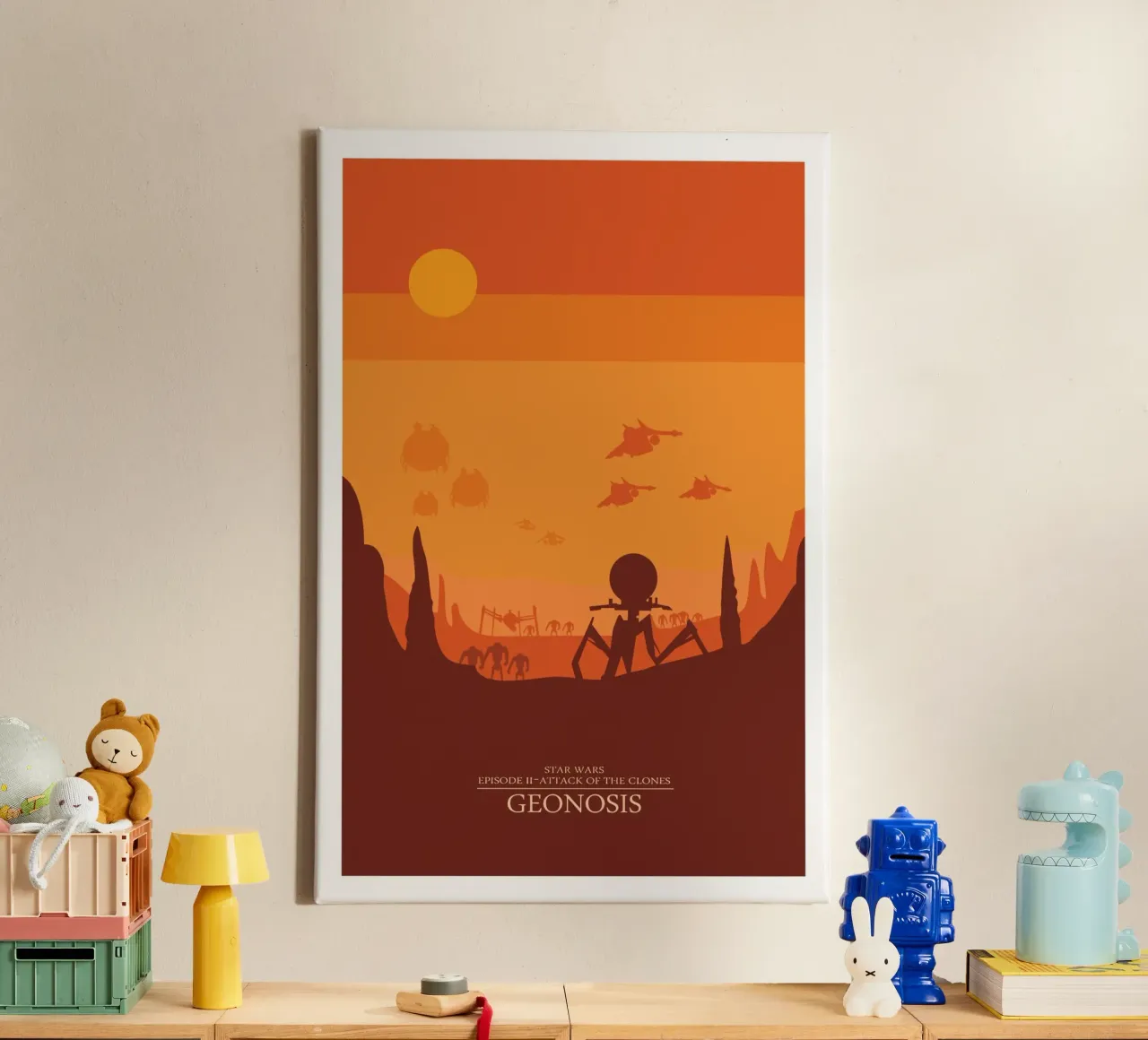 Geonosis tela con Cornice a cassetta da hanna shop