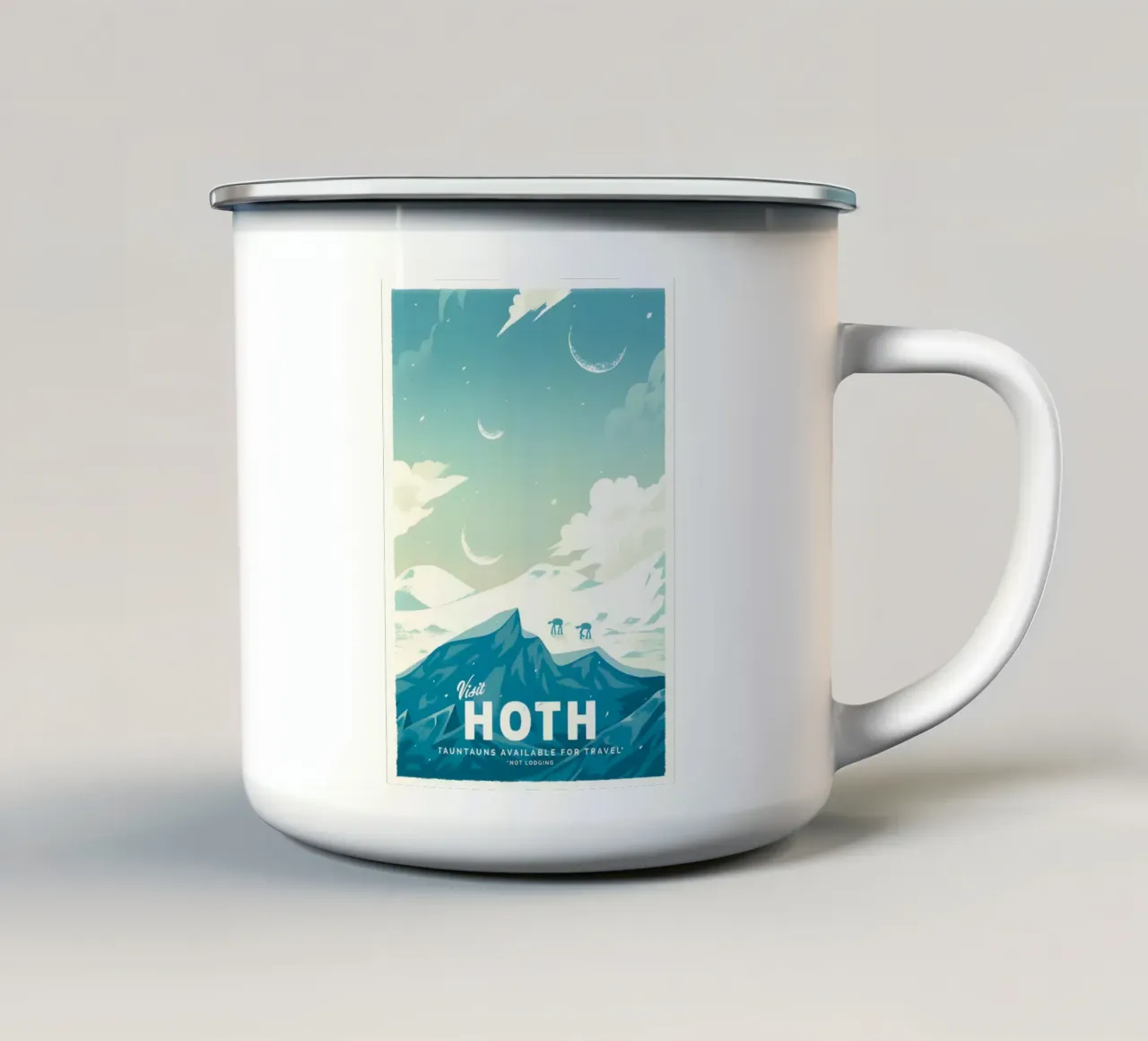 Visita Hoth tazza in smalto da hanna shop