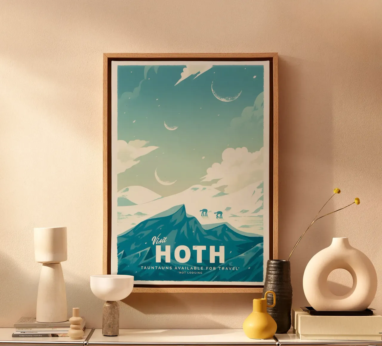 Visita Hoth tela con Cornice a cassetta da hanna shop