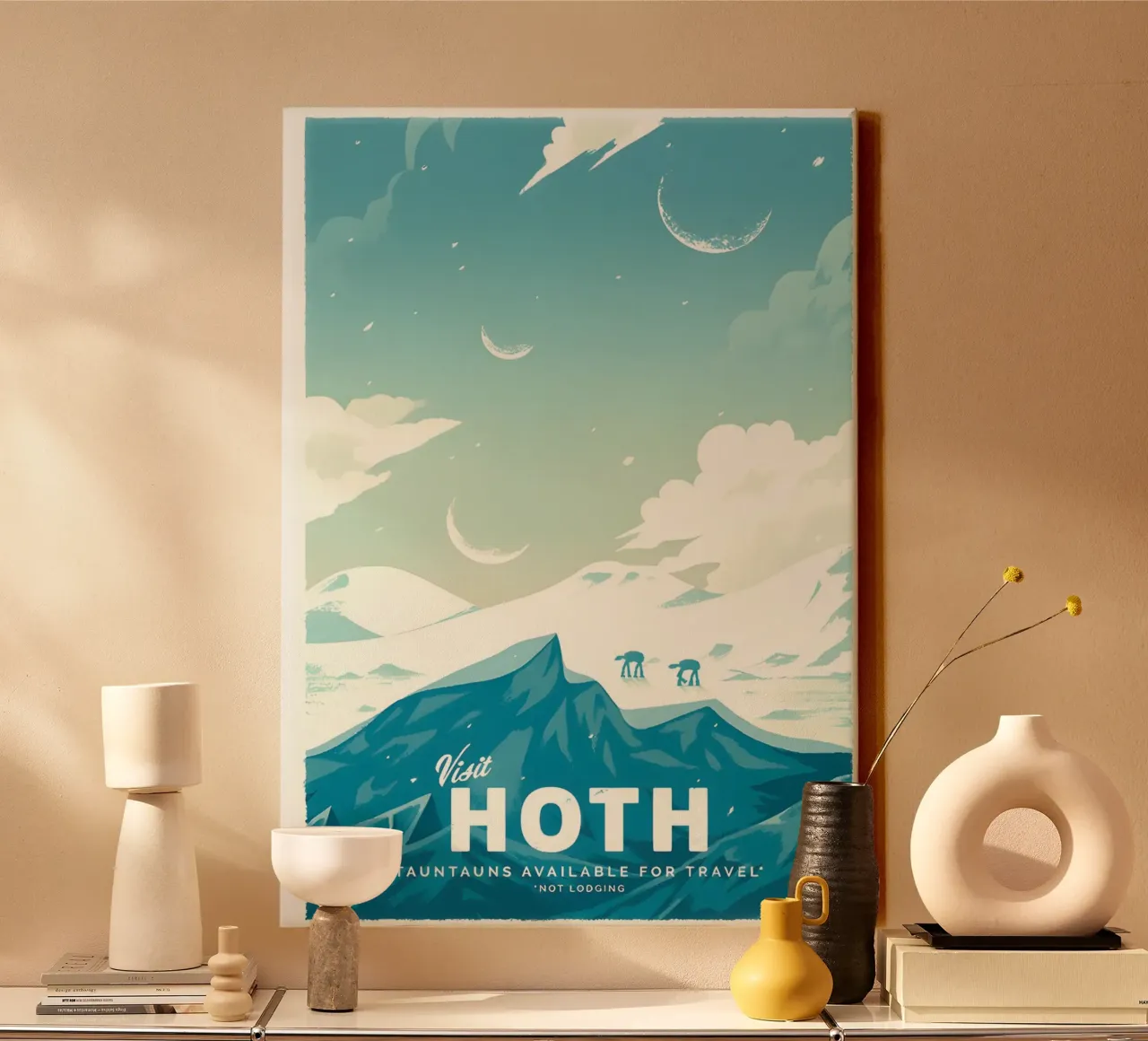 Visita Hoth tela con Cornice a cassetta da hanna shop