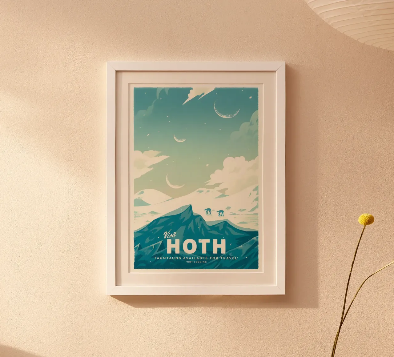 Visita Hoth poster da hanna shop