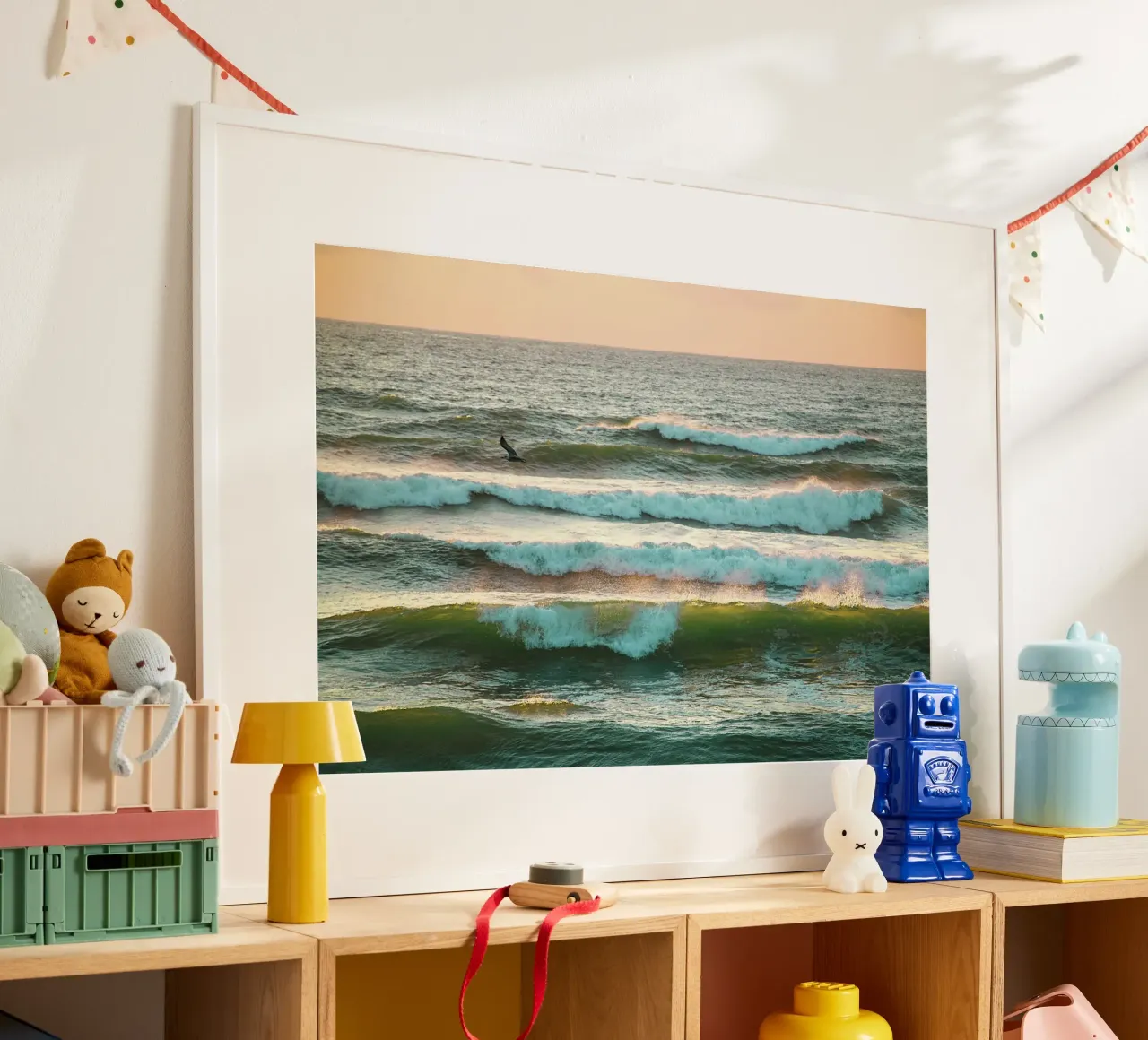 Rolling Waves - Stampa d'arte poster da jay
