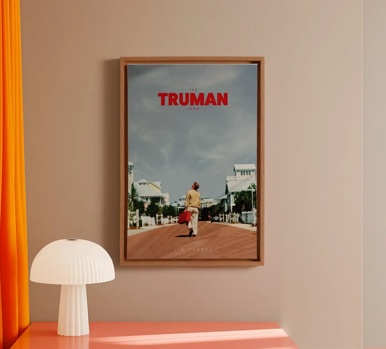 Truman Show tela con Cornice a cassetta da hanna shop