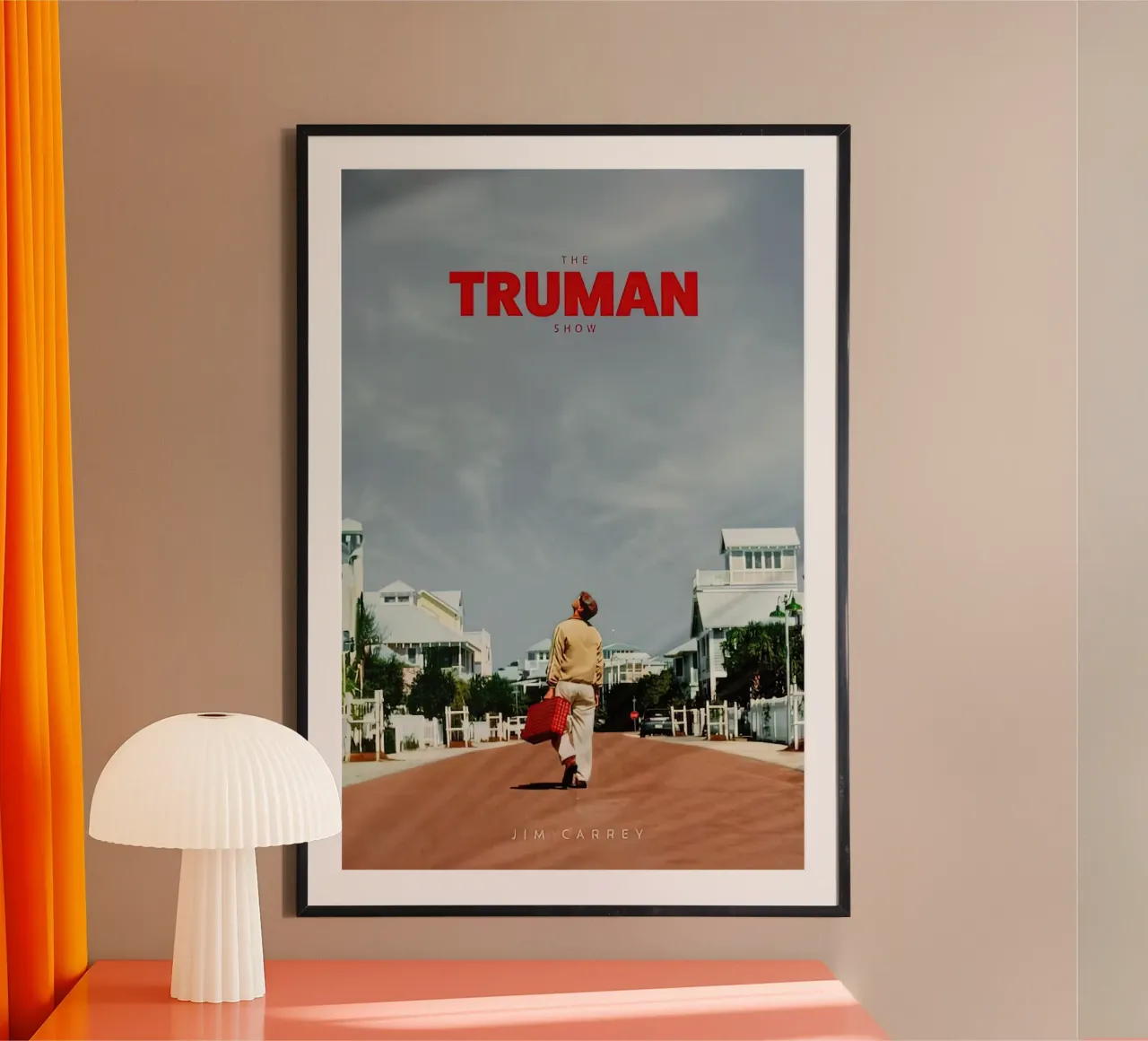 Truman Show poster con telaio in plastica da hanna shop
