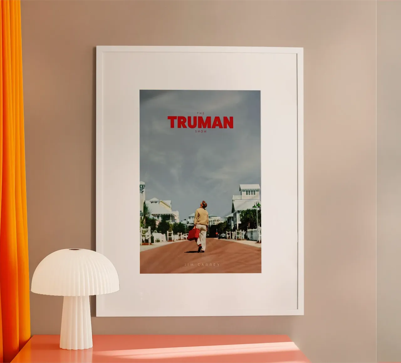 Truman Show poster con telaio in plastica da hanna shop