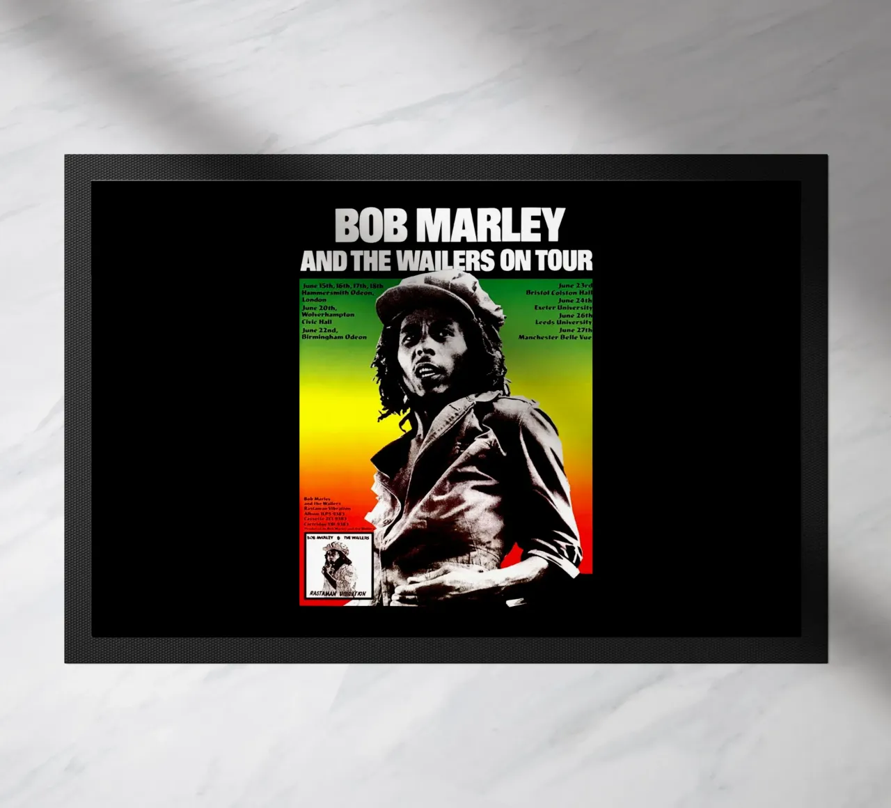 Bob Marley e i Wailers in tournée zerbino da eliouxence